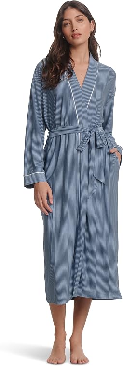 Gisele Printed - The Tencel Modal Long Robe
