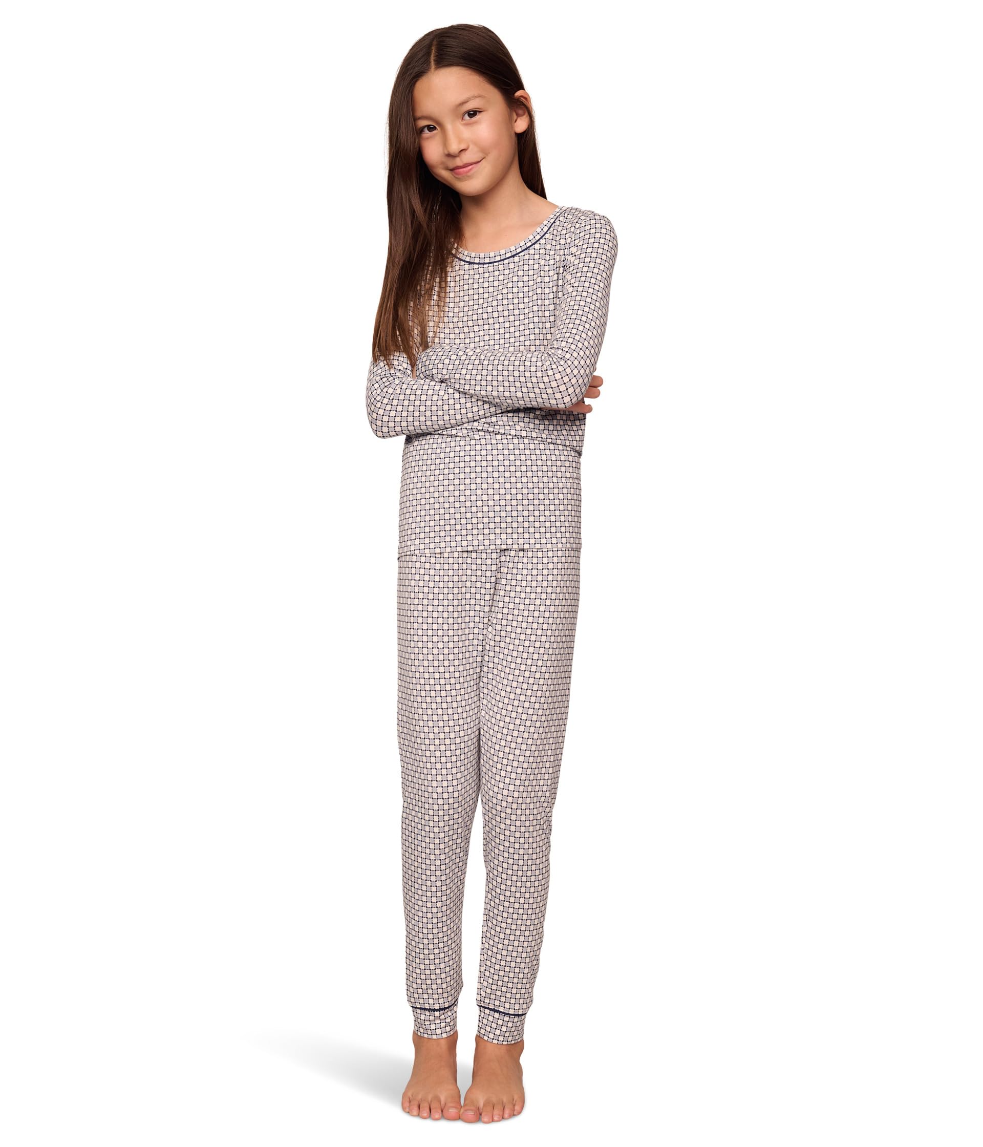 Printed TENCEL™ Modal Long PJ Set