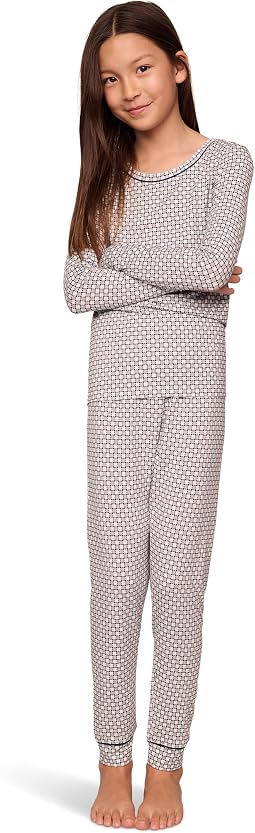Printed TENCEL™ Modal Long PJ Set