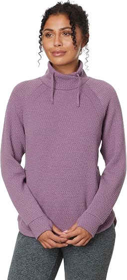Ridgeknit Crossneck Pullover