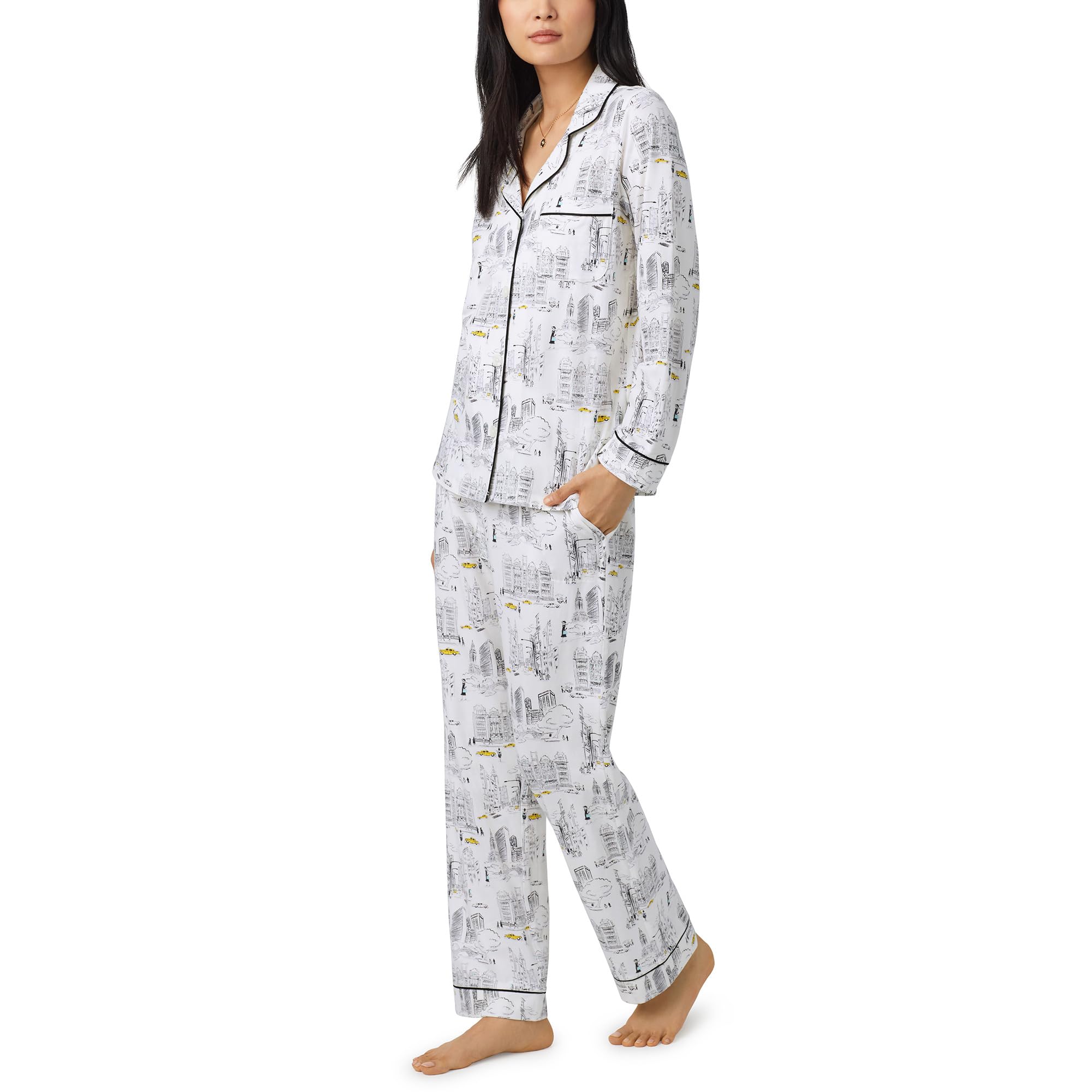 Organic Cotton Jersey Long Sleeve Classic PJ Set
