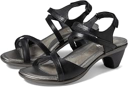 Shiny Black Leather