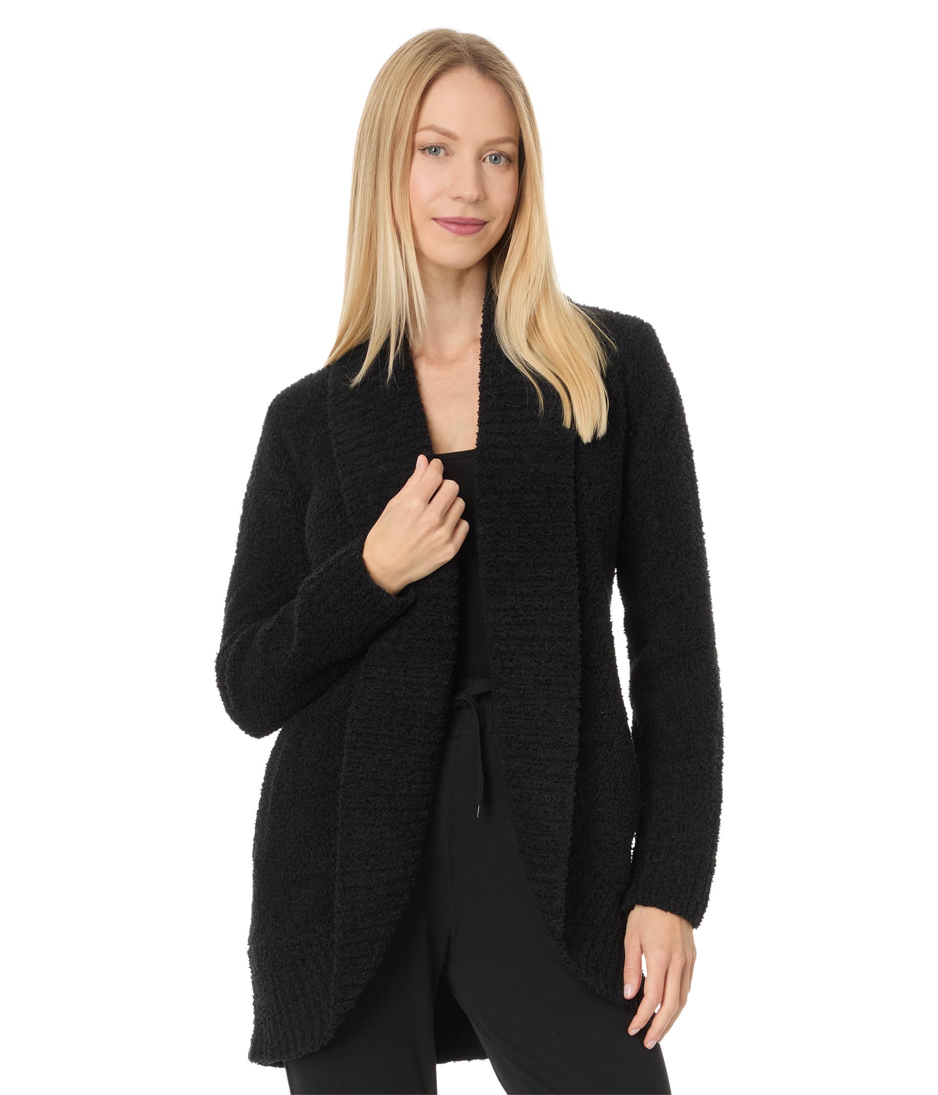 CozyChic® Chenille Shawl Cardigan