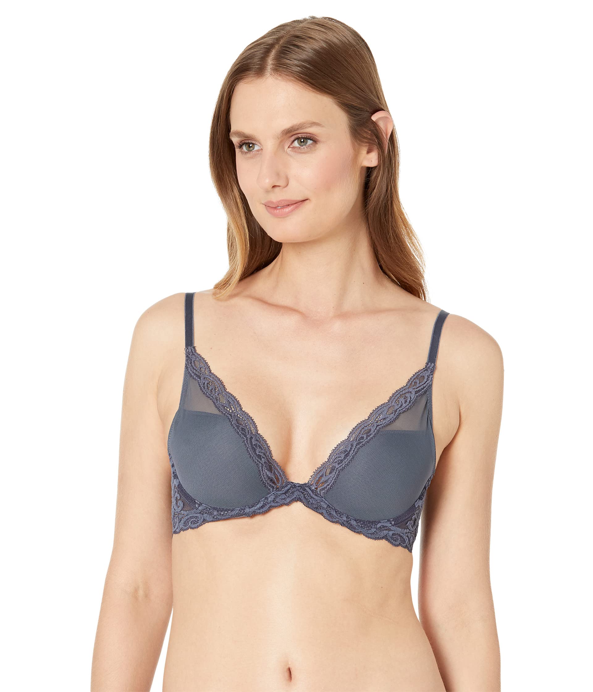 Бюстгальтер с глубоким вырезом Feathers Contour 730023