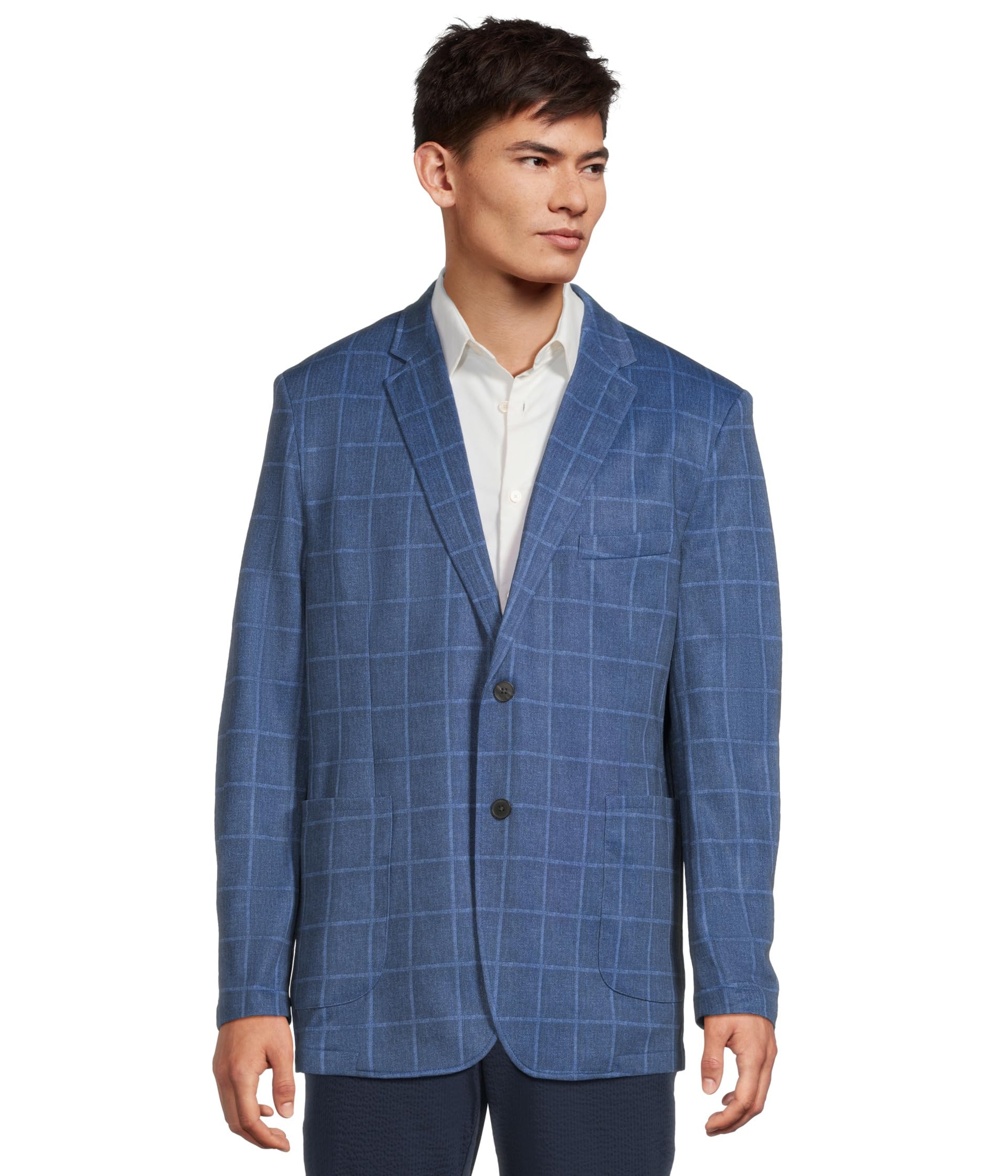 Relaxed Knit Blazer