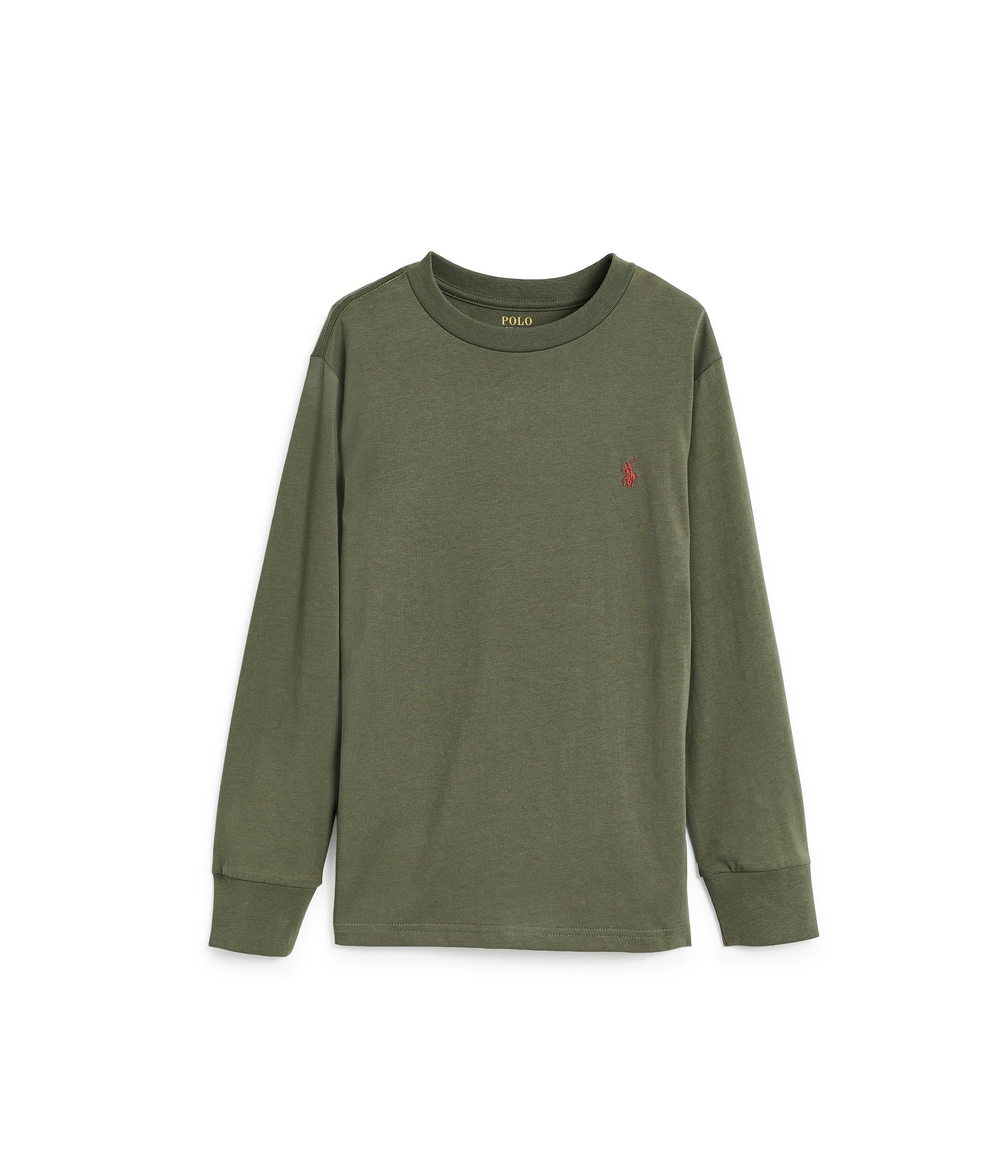 Cotton Jersey Long Sleeve Tee (Toddler/Little Kid)