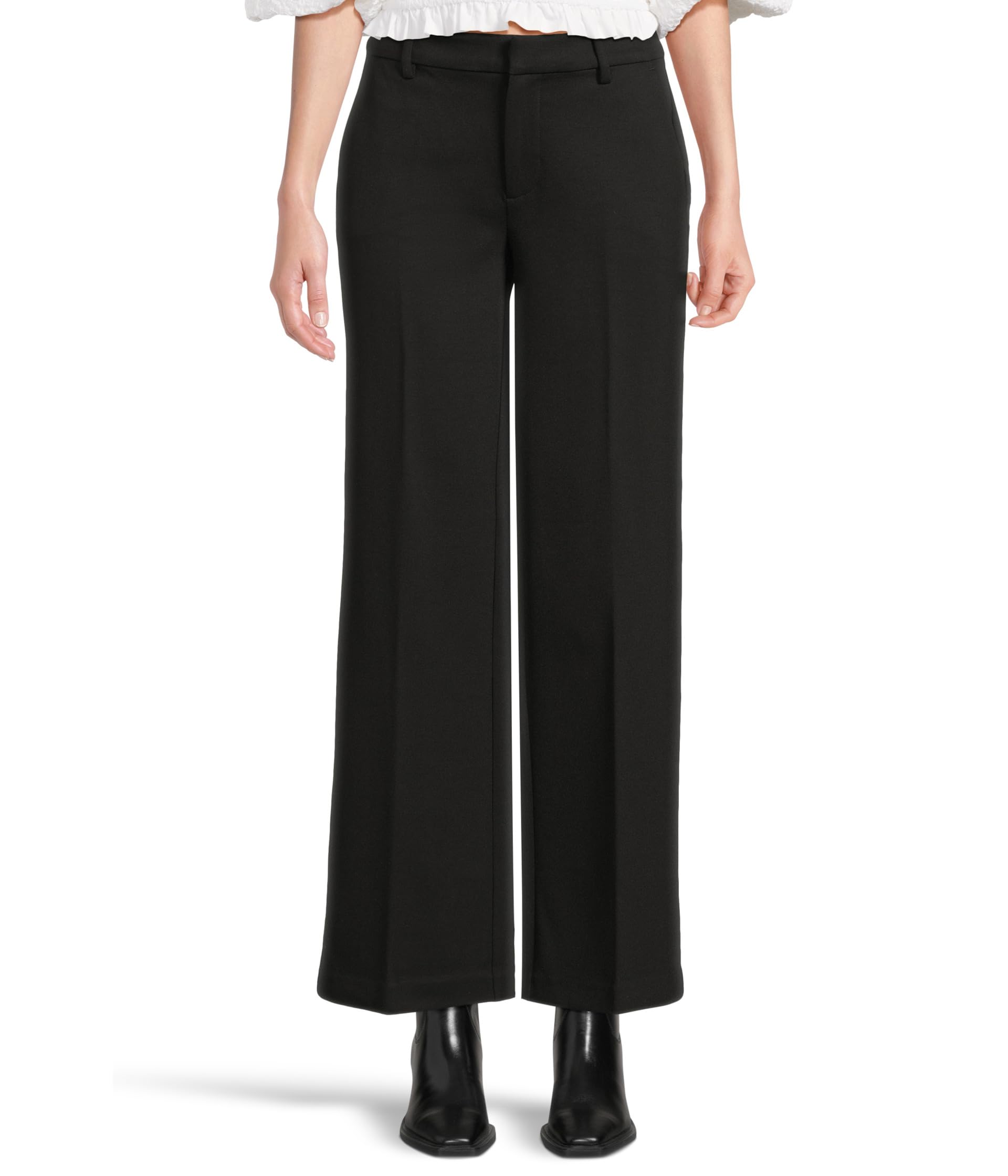 Kelsey Wide Leg Trouser Ponte Pant