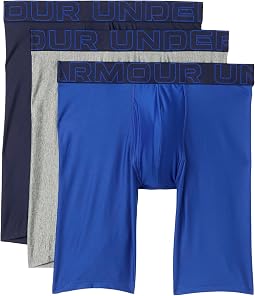 3-Pack Performance Tech Solid 9" Boxer Briefs