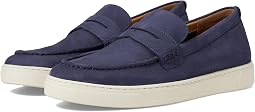 Navy Blue Leather