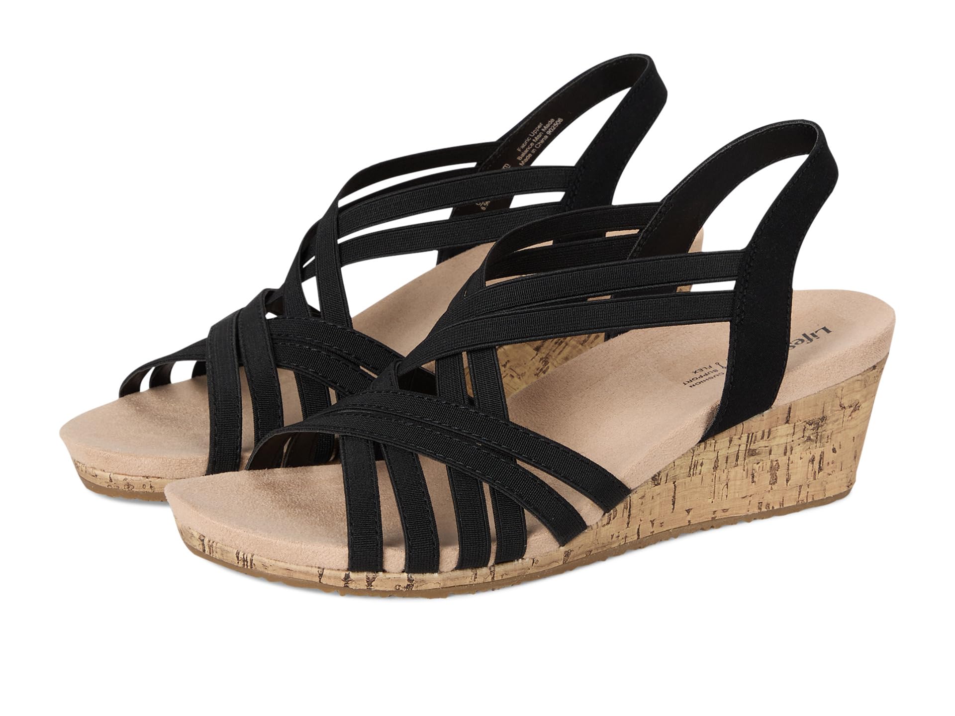 Mallory Strappy Wedge Sandals