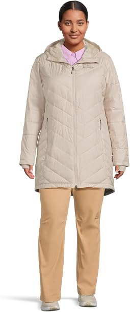Plus Size Heavenly™ Длинная куртка с капюшоном