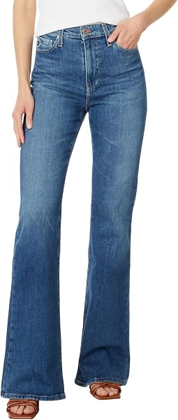 Madi Super High Rise Flare Jean in Alibi