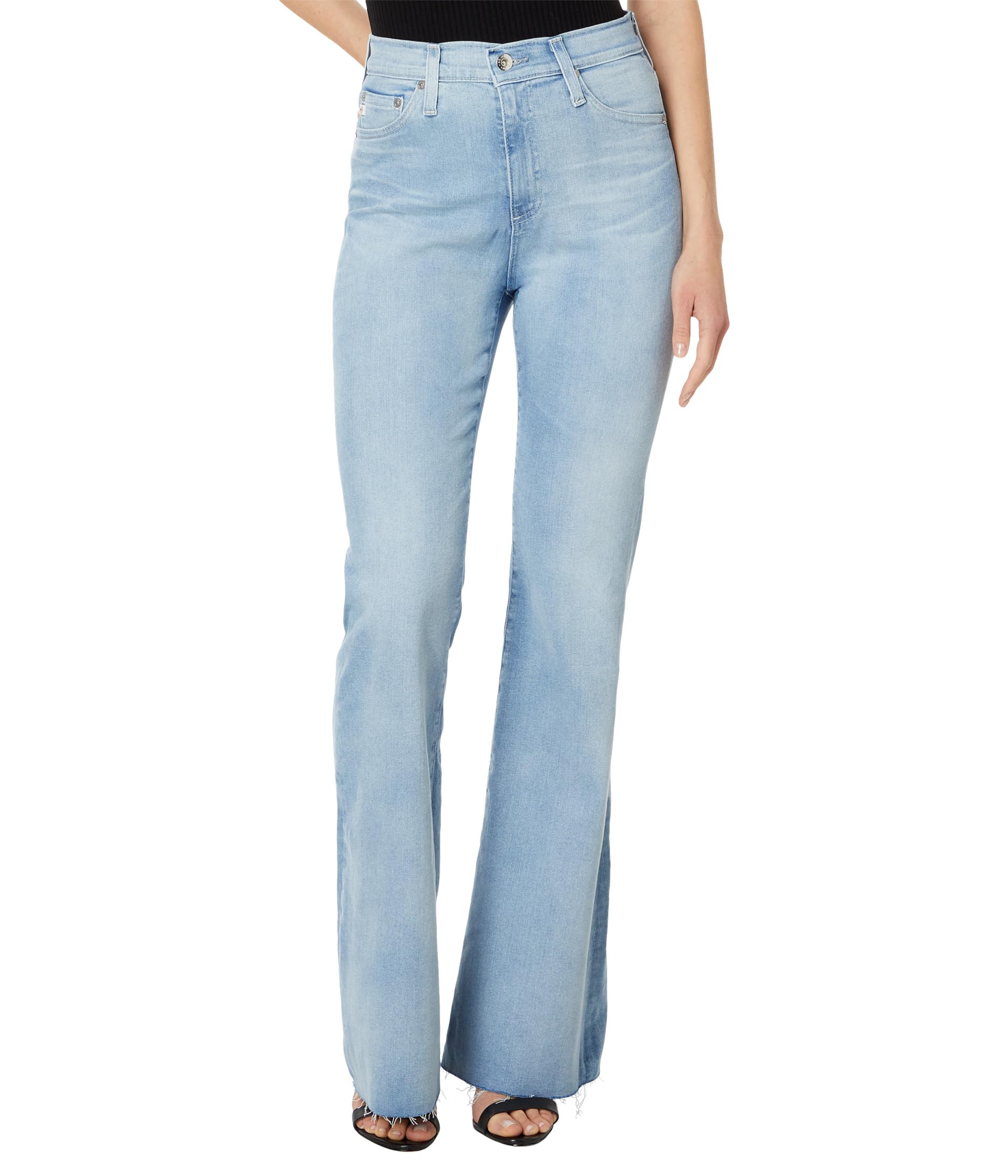 Madi super high rise flare джинсы в 24 года Looking Glass