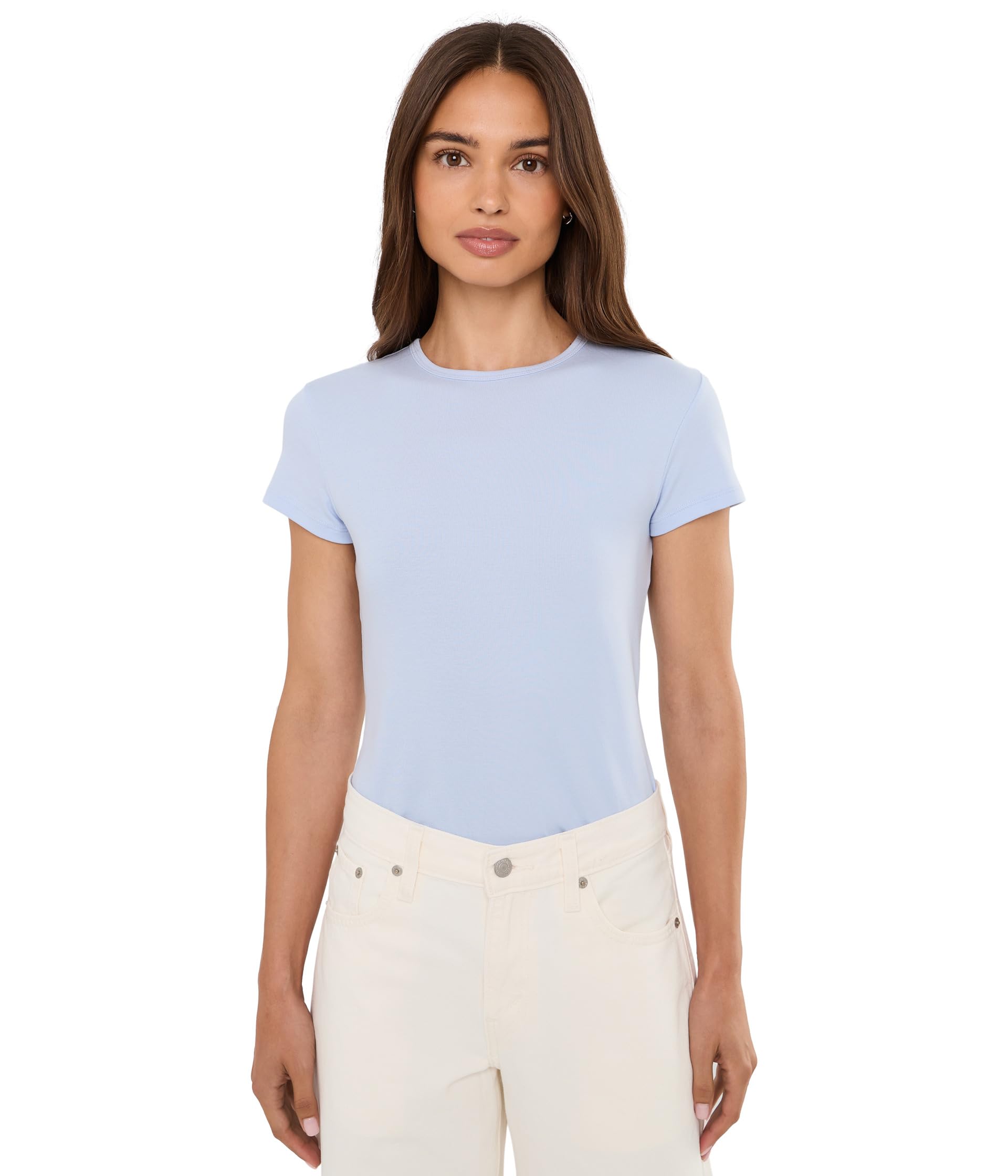 Stretch Cotton Tee