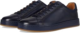 Navy Blue Leather
