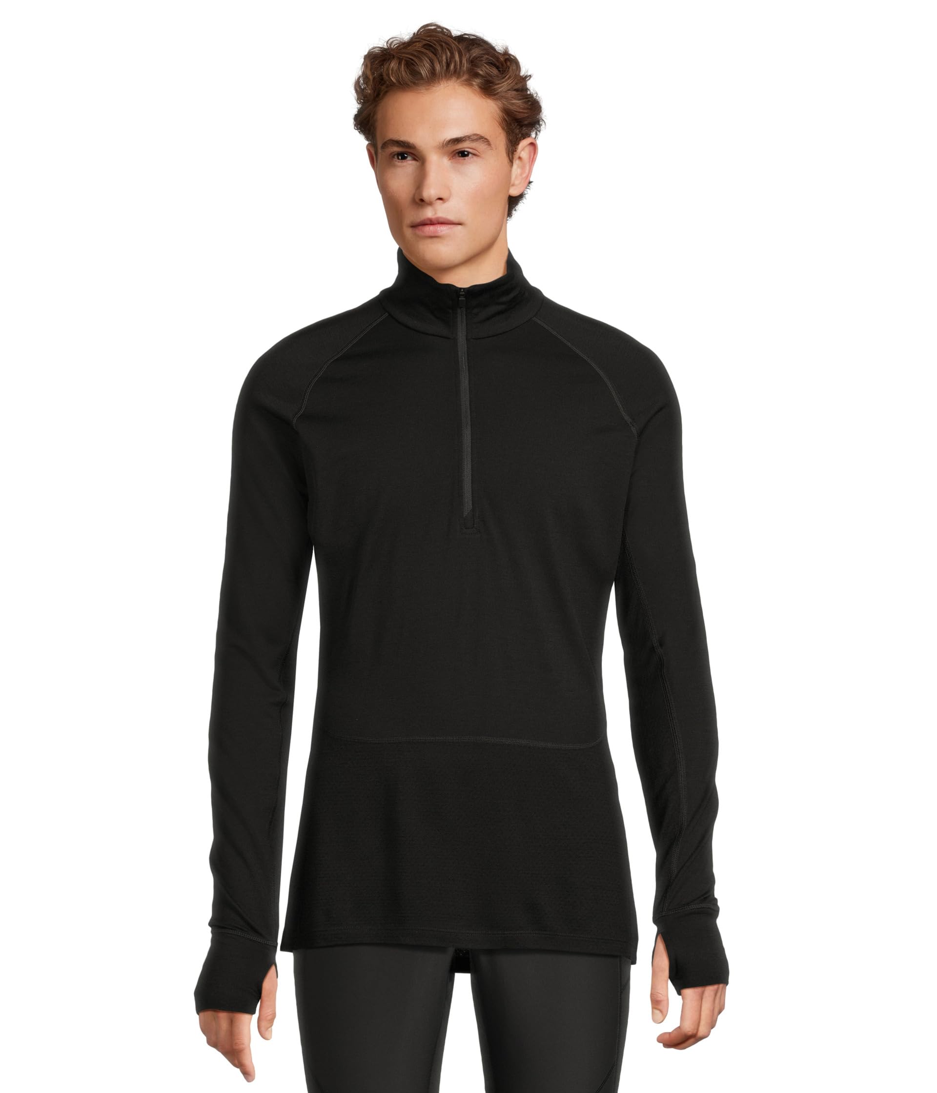 Merino 200 ZoneKnit™ с длинным рукавом и полузастежкой