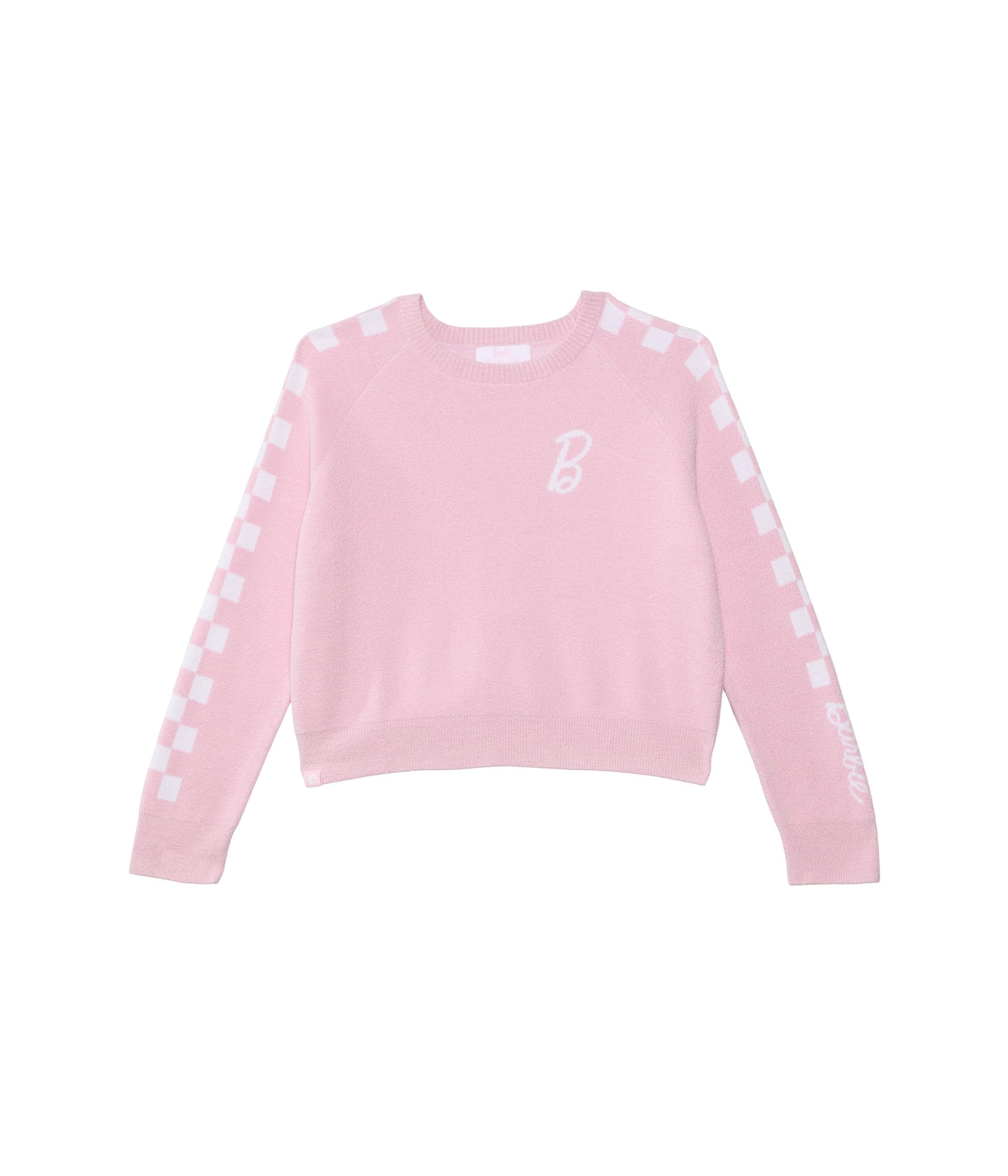 CozyChic Ultra Lite® Youth Checkered Barbie Pullover (Little Kid/Big Kid)