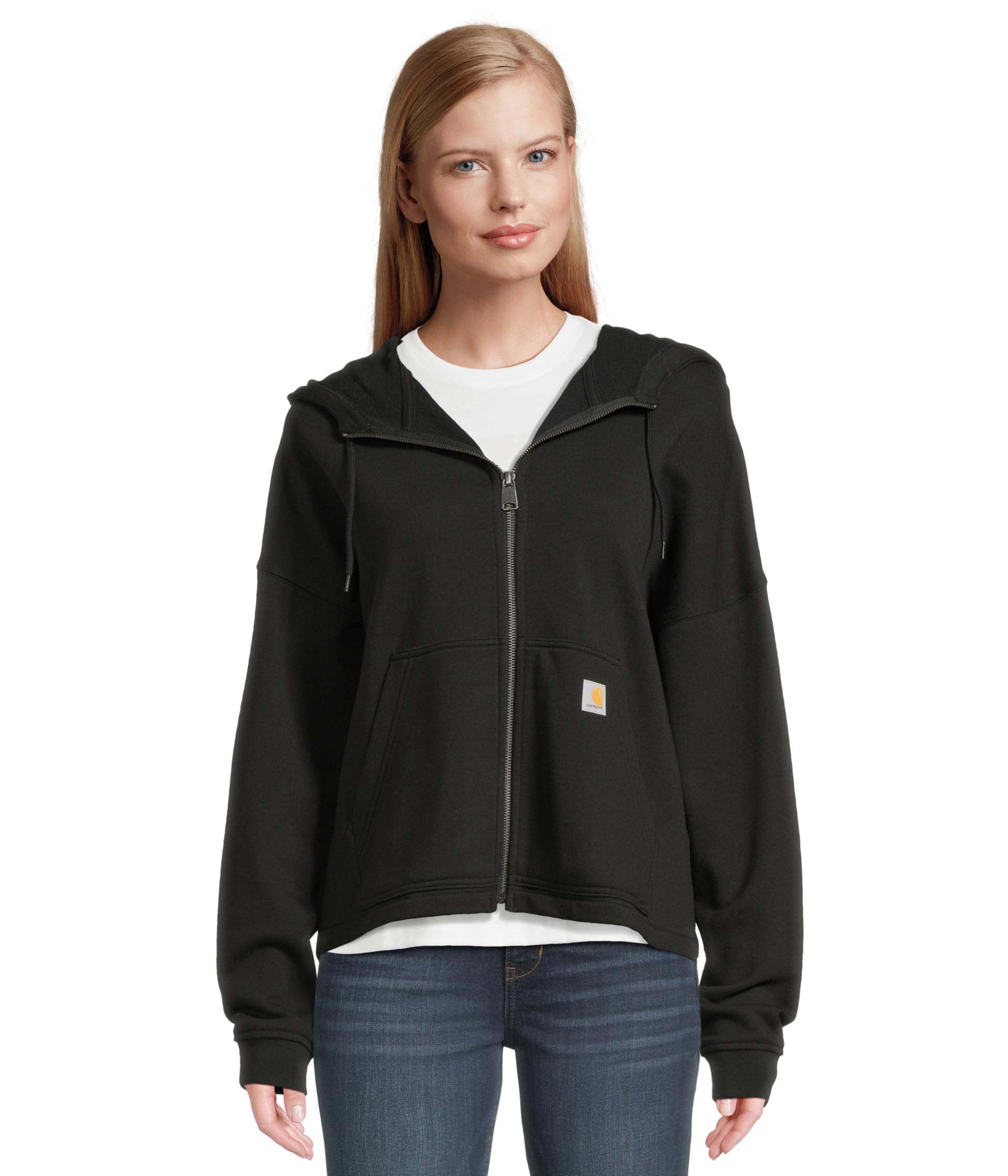 TENCEL™ Fiber Series Loose Fit Full-Zip Sweatshirt