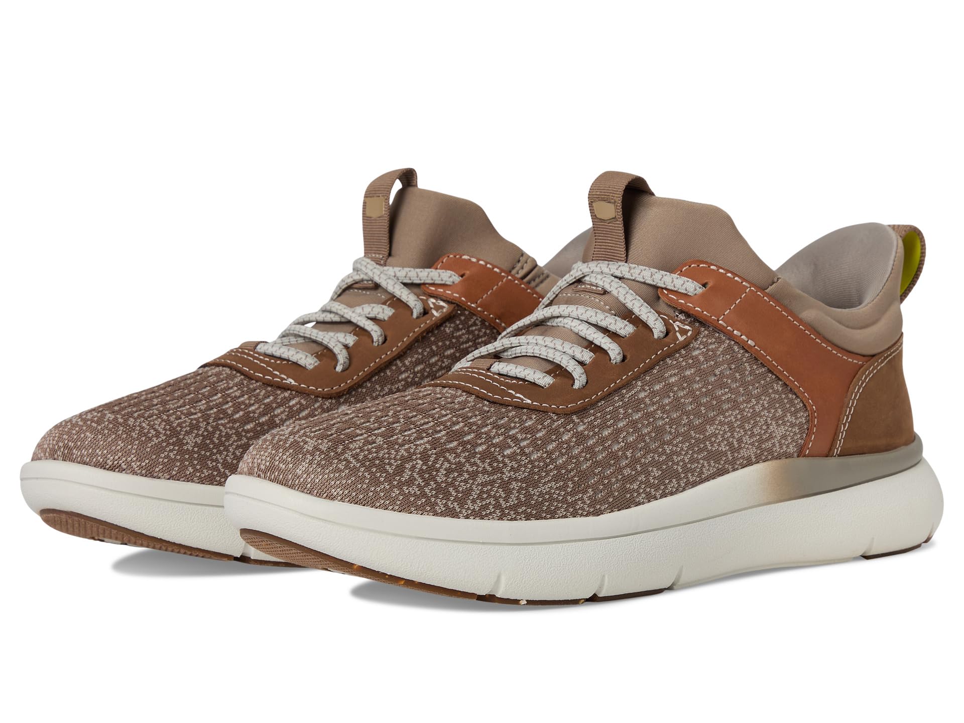 Fleet Knit Elastic Lace Sneakers (Hands Free)