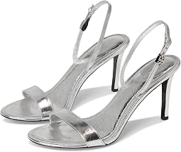 Double T Buckle Heel Sandals 85 mm