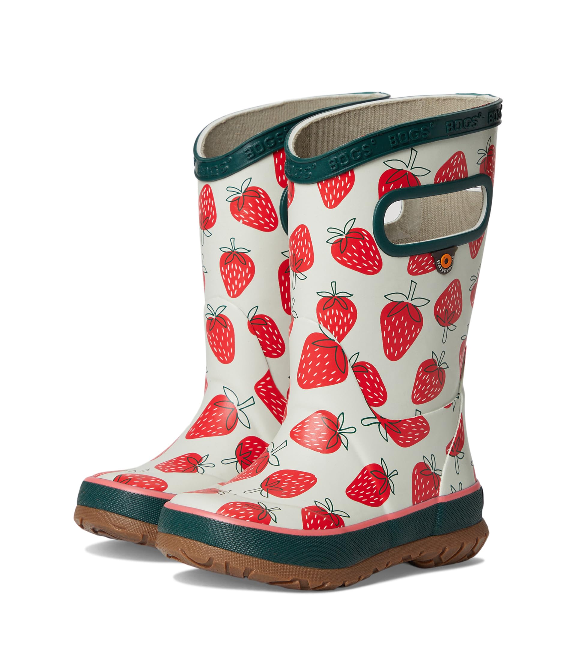 Rainboot Strawberries (Toddler/Little Kid/Big Kid)