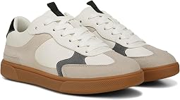 White/Sand Faux Leather