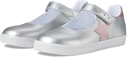 Silver/Rose Leather