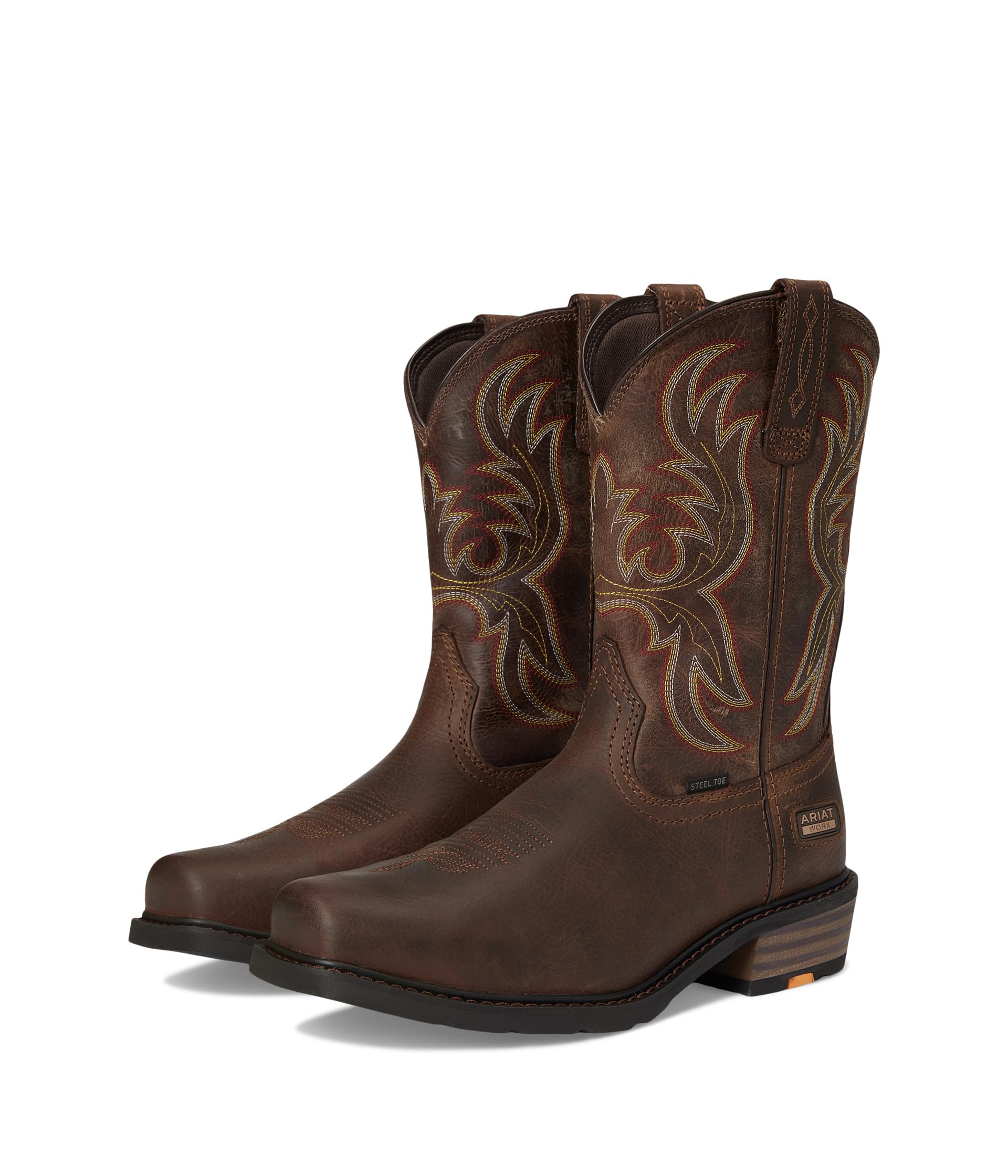 Ironside Square Toe Steel Toe Work Boots