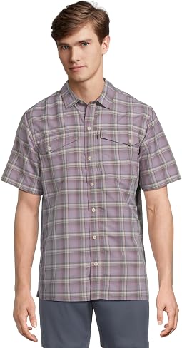 SunSmart Cool Weave Woven Short Sleeve Shirt
