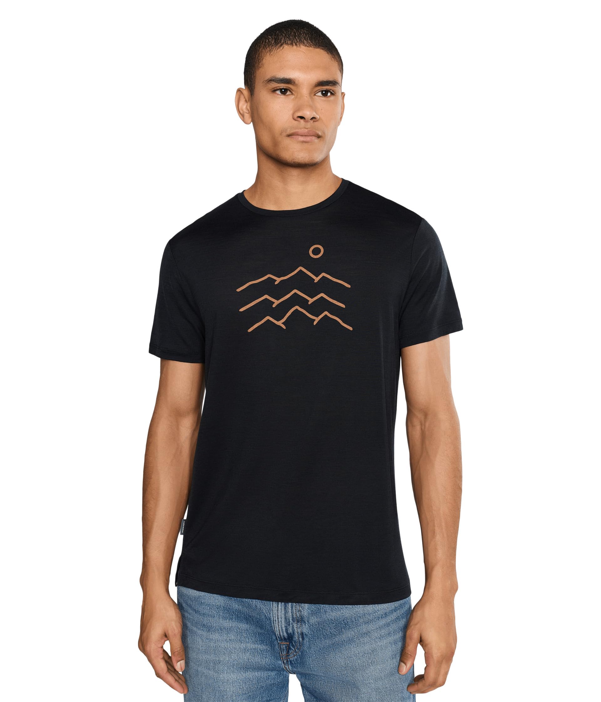 Merino Blend 125 Cool-Lite™ Sphere Short Sleeve Tee Across the Peaks