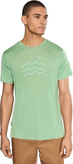 Merino Blend 125 Cool-Lite™ Sphere Short Sleeve Tee Across the Peaks