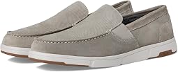 Luca Moccasin Toe Venetian Suede Slip-On Lightweight Comfortable Loafers