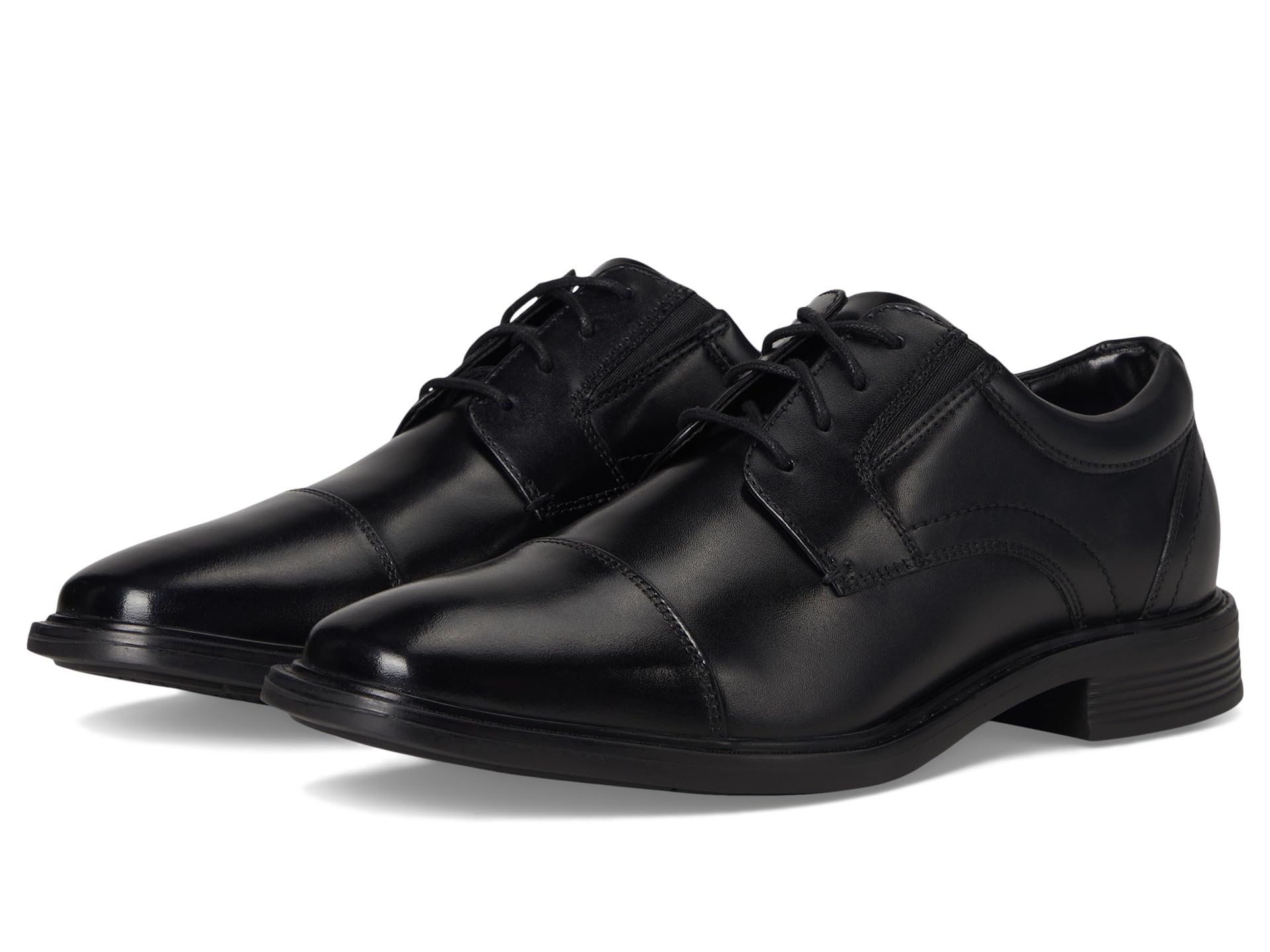 Stark Cap Toe Oxford Leather Business Formal Derby Dress Casual Lace-Up