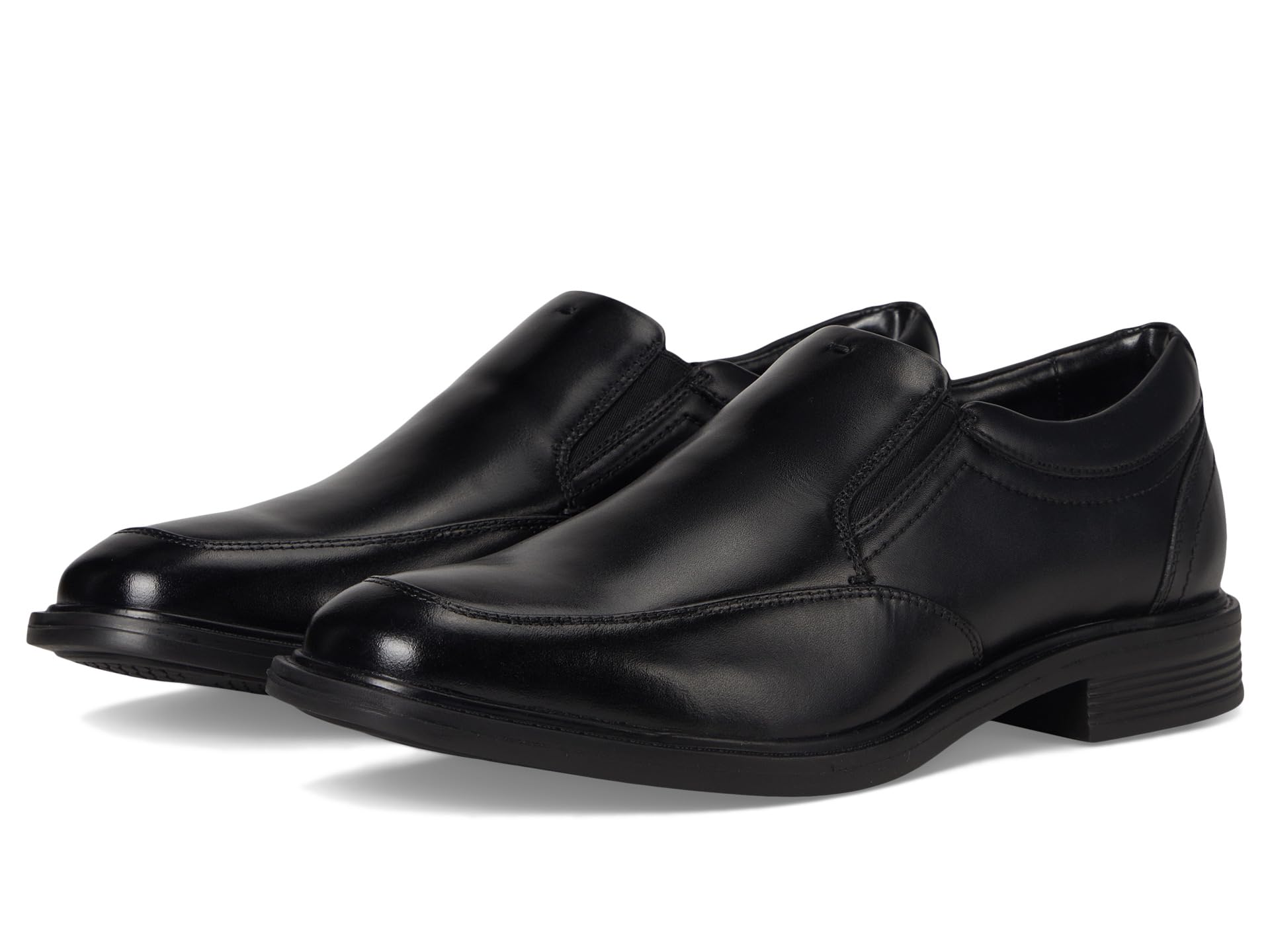 Мужские кожаные лоферы Nunn Bush Stark Moccasin Toe Slip-On для делового и повседневного стиля