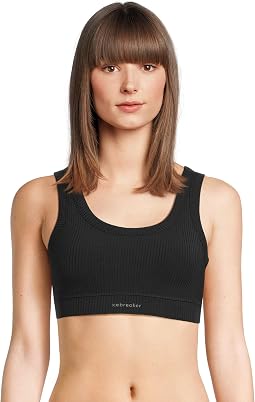 Merino Blend Rib Lotus Bra