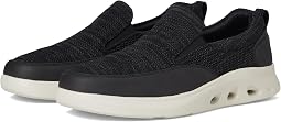 Ponte Knit Moc Toe Slip-On Sneakers Hybrid Casual Lightweight Athletic Style Loafer