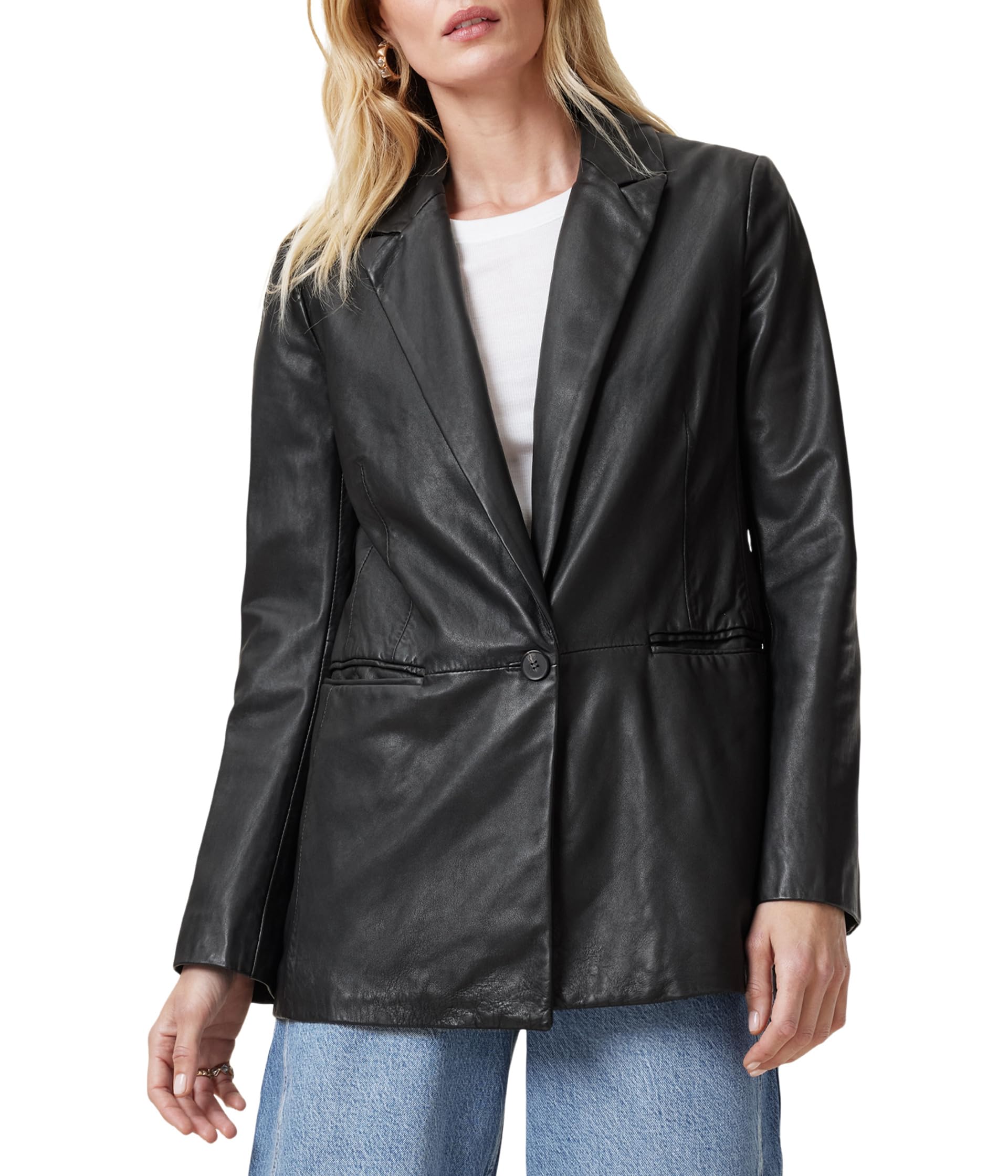 Deri Leather Blazer