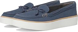 Oxide Blue Faux Leather